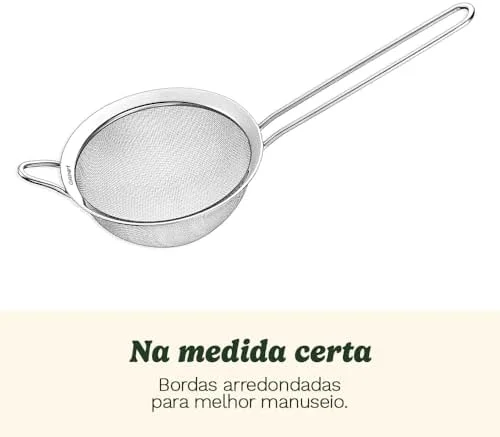 Cuisinart - Mesh Strainers, Stainless Steel Mesh Strainers for Kitchen, Fine Mesh Kitchen Strainer Set for Sifting, Straining and Cooking, Ctg-00-3Ms