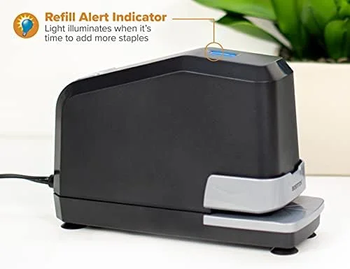 Bostitch Office Impulse Heavy Duty Electric Stapler Value Pack, 45 Sheet Capacity, Includes 5, 000 Staples & Staple Remover, No-Jam, Faster Stapling