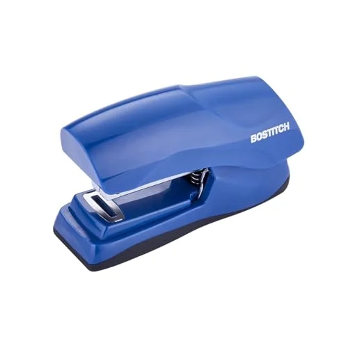 Bostitch Office Heavy Duty 40 Sheet Stapler with 1250 Staples & Claw Remover, Small Stapler Size, Fits into The Palm of Your Hand, Value Pack, Blue