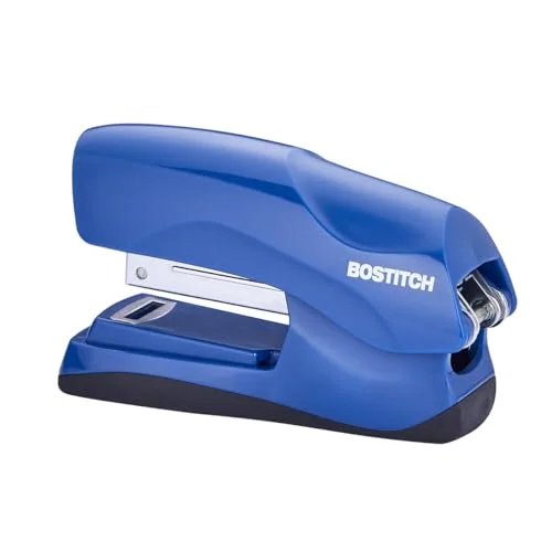 Bostitch Office Heavy Duty 40 Sheet Stapler with 1250 Staples & Claw Remover, Small Stapler Size, Fits into The Palm of Your Hand, Value Pack, Blue