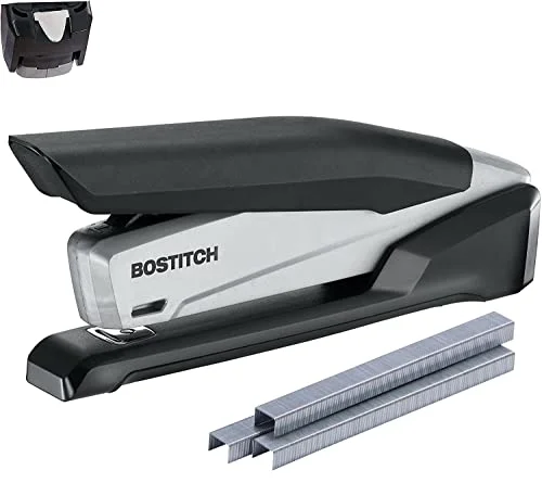 Bostitch Office Executive 3 in 1 Stapler, Includes 210 Staples and Integrated Staple Remover, One Finger Stapling, No Effort, 20 Sheet Capacity