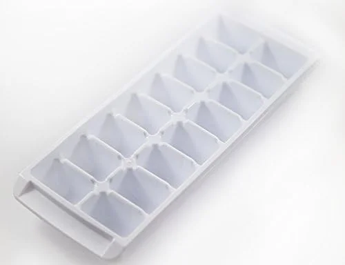 Kitch Easy Release White Ice Cube Tray - 16 Cube Trays (Pack of 4) (4 Pack - 64 Cubes)